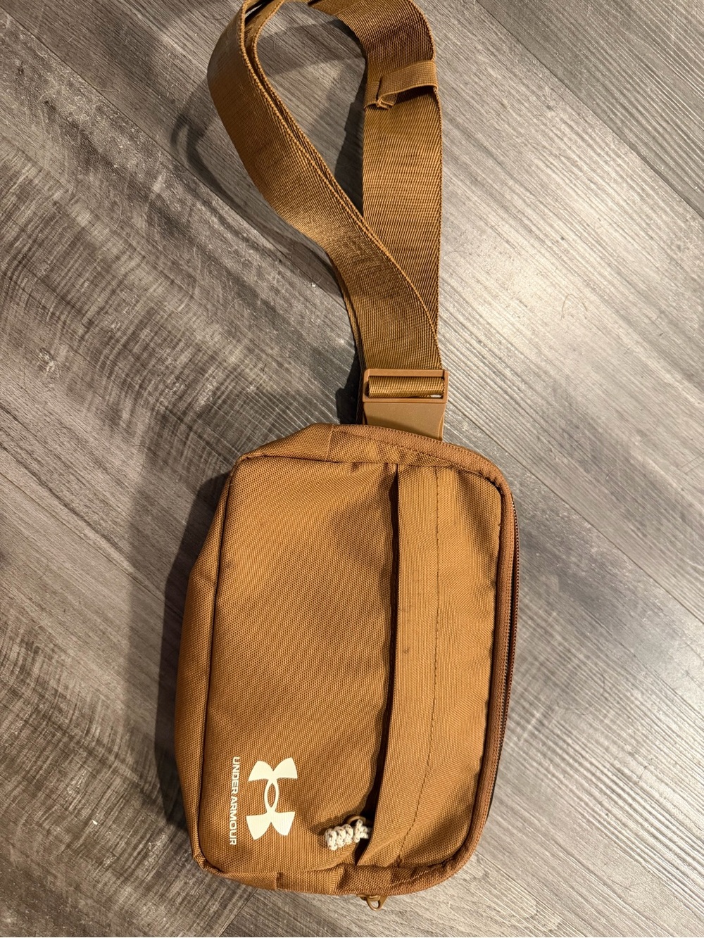 Under Armour Brown/Tan Sling Crossbody Bag
